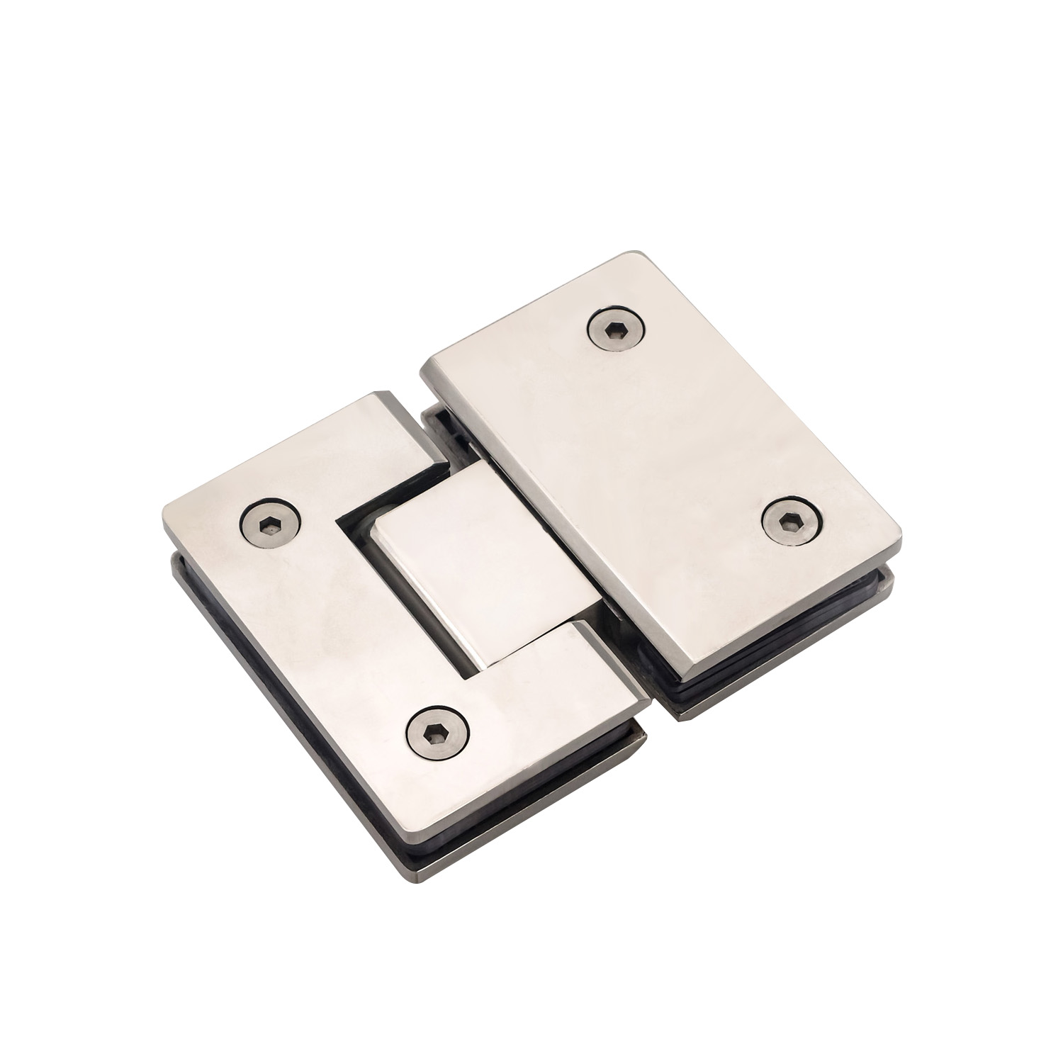 12mm Glass Shower Hinge in Heavy Duty Stainless Steel Material for Modern Bathrooms