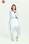 Animal Pajamas Gray Totoro Costume Men , Totoro Onesie Adult With Flannel