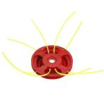Universal Trimmer Head Brush Cutter Eater Wacker Head w/4 Line Aluminum