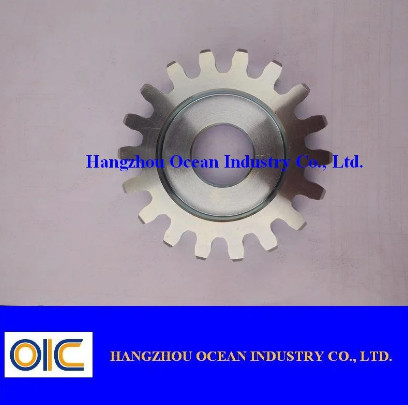 China 1 Meter Galvanized Steel Sliding Gate Gear Rack With 8mm Tooth Height And 10mm Tooth factory