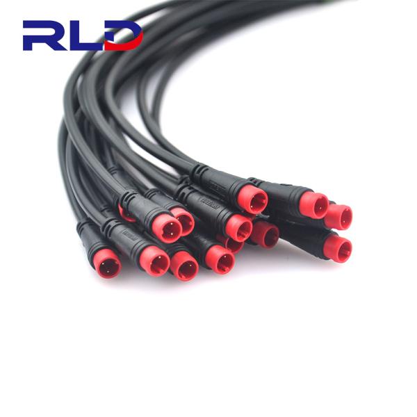 Electric Bike 2Pin Waterproof Plug Male Female IP65 Waterproof Connector Plug