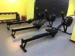 Gym Commercial Cardio Machine Indoor Folding Seated Air Rowing Machine