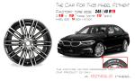 19" OEM Rim 86328 Replica Wheel For 17-20 BMW 530e 530i 540i M550i