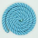 13mm Three Strand Cotton Rope Twisted Mixed Color Dog Leash Climbing Rope