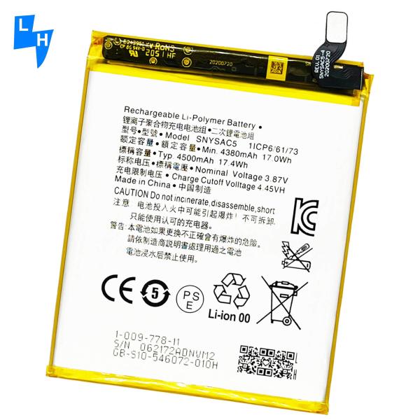 500PCS MOQ 4500mAh Original 1 1 SNYSAC5 Battery for Sony Xperia 1iii/Xperia 1