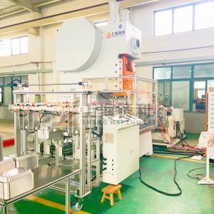 China Aluminium Foil Cup Making Zl-T63 Mechanical Press Machine For 750ml Containers factory