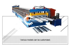 China Two Waves Cold Rolled 15kw Highway Guardrail Machine factory
