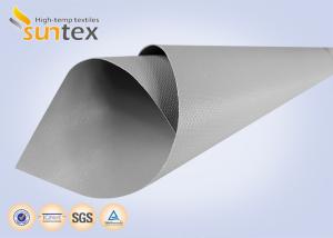 China High Temperature Resistant Anti-Static PTFE Coated Fiberglass Fabric for fire prevention and thermal isolation factory