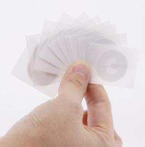 China White Color 215 NFC Tag Stickers For Smart NFC Phone Encoding factory