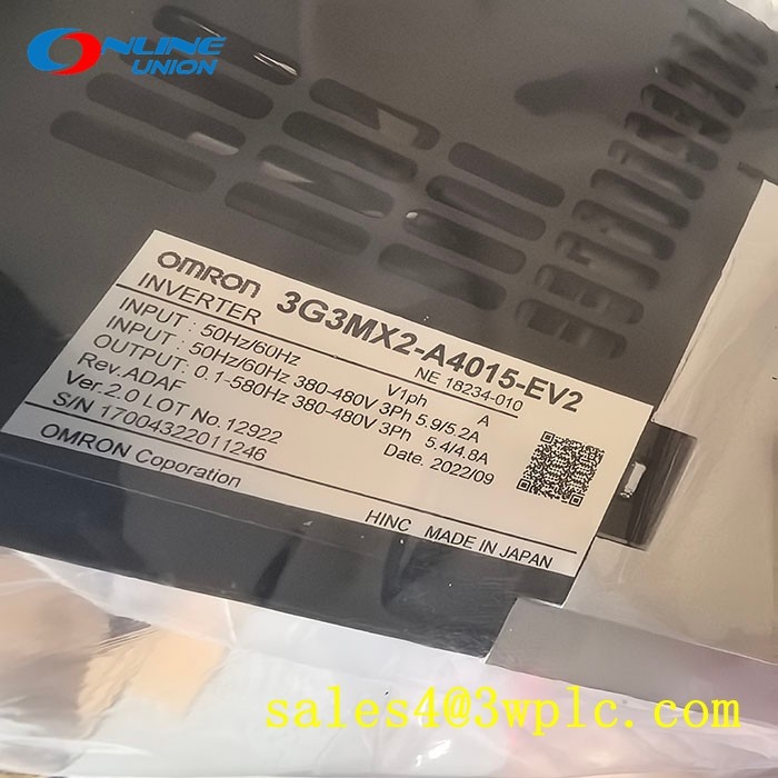 China 3G3MX2-A4015-EV2 OMRON MX2-EV2 inverter drive VDF factory