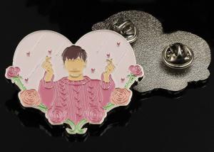 China Custom animation metal cartoon badge brooch pin icon star peripheral badge custom picture logo factory