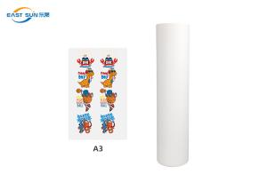 China 0.075mm PET Film DTF Transfer Paper Double Sides Matte Printing factory