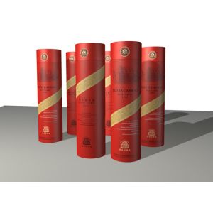 Customized Printing Cylinder Paper Tube Cardboard Packaging Boxes Round Paper