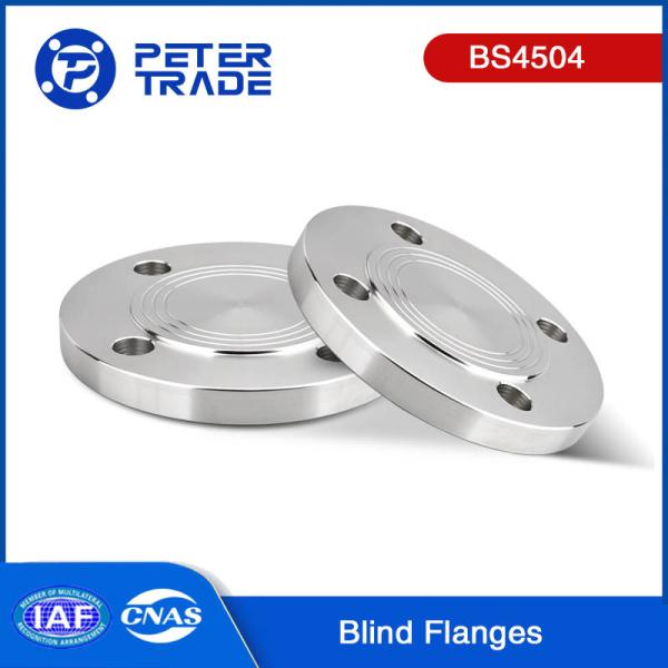 BS4504 A105 A182 F304/304L F316/316L Carbon Steel/Stainless Steel Blind Flanges