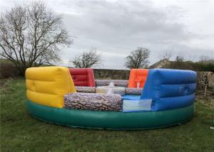 China Quick Setup Inflatable Sports Arena 8 Meters Dia Customized With Air Blower Repair Kit factory