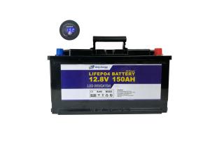 China Submarine 150Ah 12 Volt Lithium RV Battery Yacht Lithium Motorhome Batteries factory