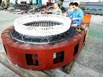 Vertical Water Turbine Generator 200kw-20mw Power Output Rated Frequency 50Hz