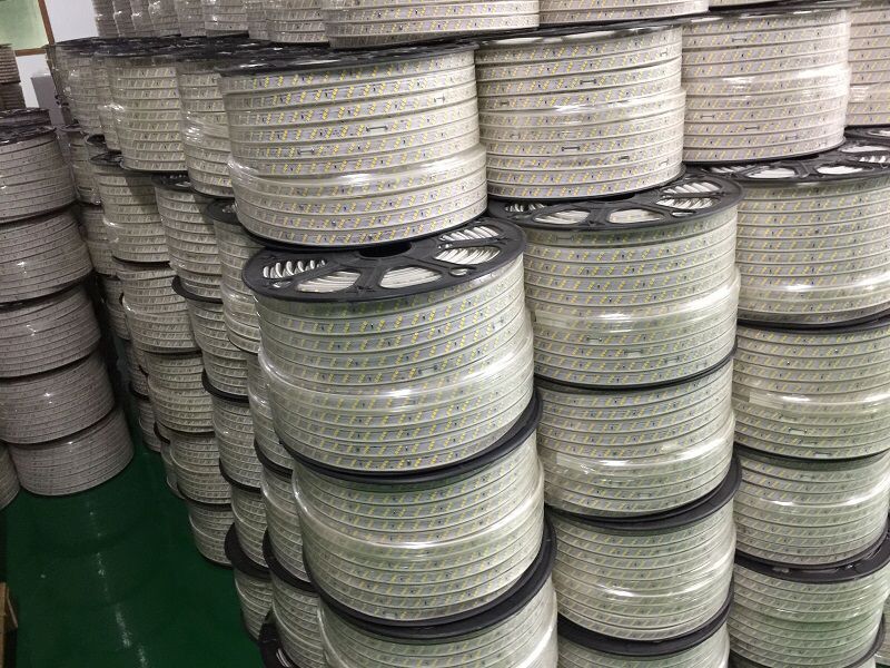 Ultra Bright 180leds/M Single Color LED Strip 220v Waterproof For Building Outlining