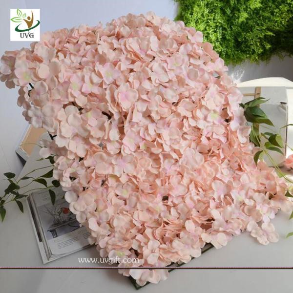 China UVG cheap photography backdrops in artificial hydrangeas for wedding flower wall decoration CHR1135 factory