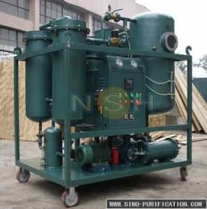 China Aluminum Enclosure Shield 53kw Degassing Vacuum Turbine Oil Purifier factory