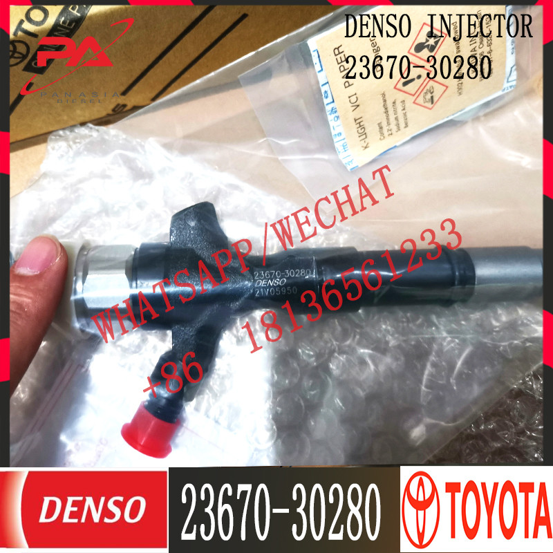 Diesel fuel Injector 23670-30280 095000-7780 for Denso Hilux Hiace Land Cruiser TOYOTA VIGO 1KD 2KD