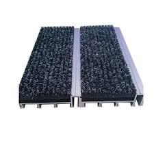 China Quick Drying 2mm To 5mm Custom Welcome Mats Outdoor Black factory
