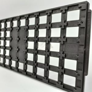 JEDEC Standard Custom Trays With Surface Resistance Stackable Design