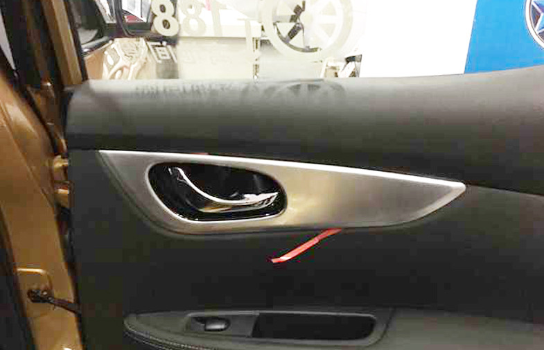 Nissan All New Qashqai Interior Trim Parts , Side Door Interior Handle Moulding