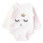 oem factories baby clothing boy and girl romper premium 100%Cotton long sleeve
