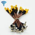 MCX to 90 Degree SMA Male Cable , RG316 Pigtail Extension Custom Coax Cable