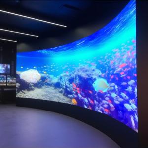 China P6 Flexible LED Screen Display Wall High Resolution Wide Viewing Angle factory