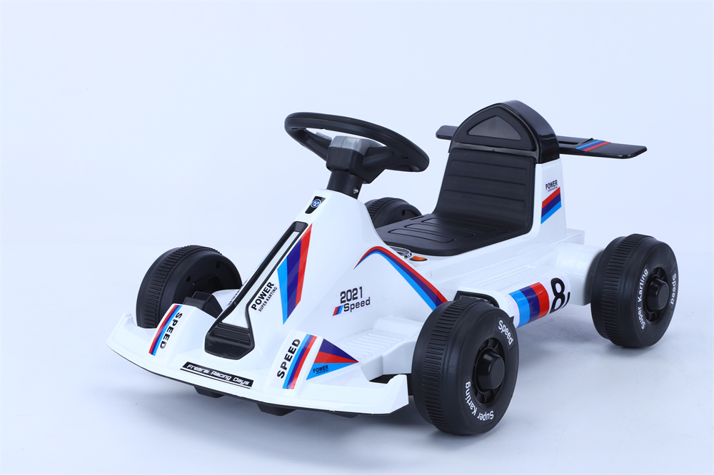 Unisex Mini Electric Kids Pedal Powered Ride On Go Kart Racer Car Toy Car Racer Toy