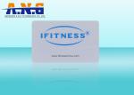 Frosted Surface PVC Identity Card CE / SGS Certification 85.5×54×0.76 mm