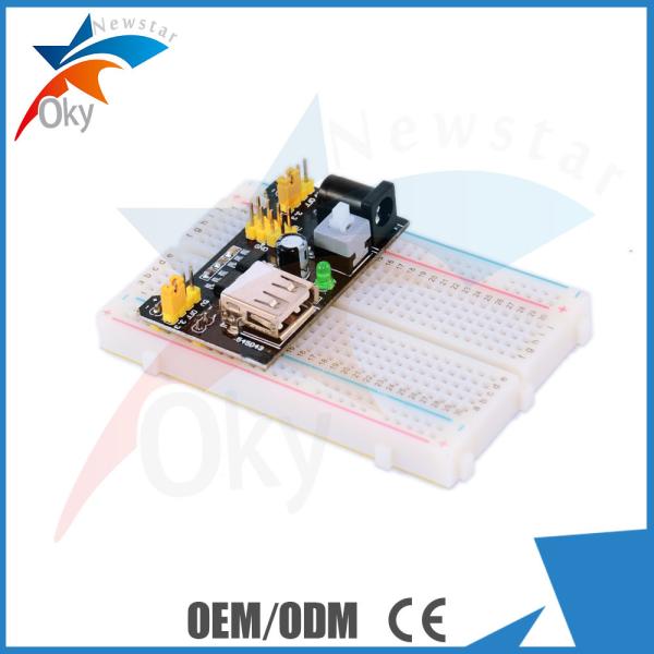 China Arduino Compatible Arduino Controller Board , MB102 Breadboard 3.3V / 5V factory