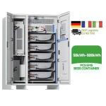 Off Grid 3500kg Liquid Cooling 100KW All-in-One Outdoor Battery System 215KWh