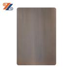 Antique Black 304 430 Textured Decorative Stainless Steel Sheet 1500mm Width