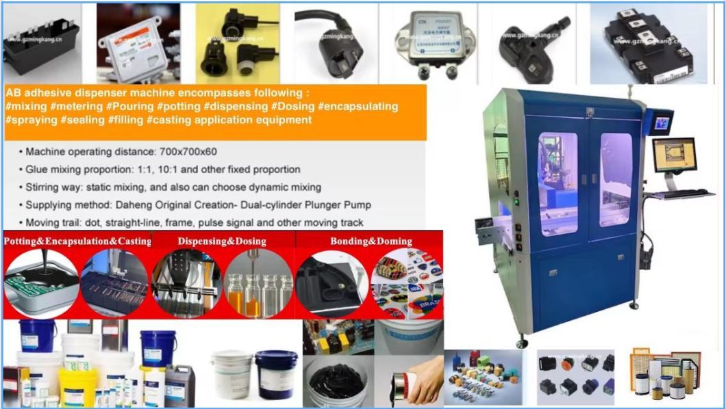 Fully Auto Glue Dispenser Pg-700 From Guangzhou