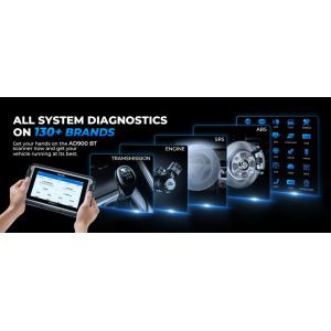 TOPDON ArtiDiag 900 BT AD900BT Bidirectional Diagnostic Tool Supports ECU Coding