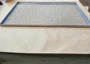 China High Strength Baking Bread Galvanolysis Stainless Steel Wire Mesh Trays factory