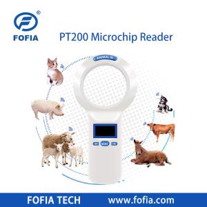 China Mini ICAR Certified Pet Rfid Reader Animal Microchip Reading 134.2khz LF factory
