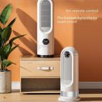 Hotel Portable 52*15 CM Digital Electric PTC Ceramic Tower Fan Heater Space