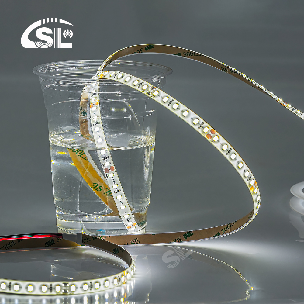 240 LEDs Waterproof Drop-Glue Electroplate LED Light Strips for Smart Mirrors in 4000K