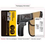 Kaemeasu Household Infrared Thermometer Food Temperature Gun DC9V Battery
