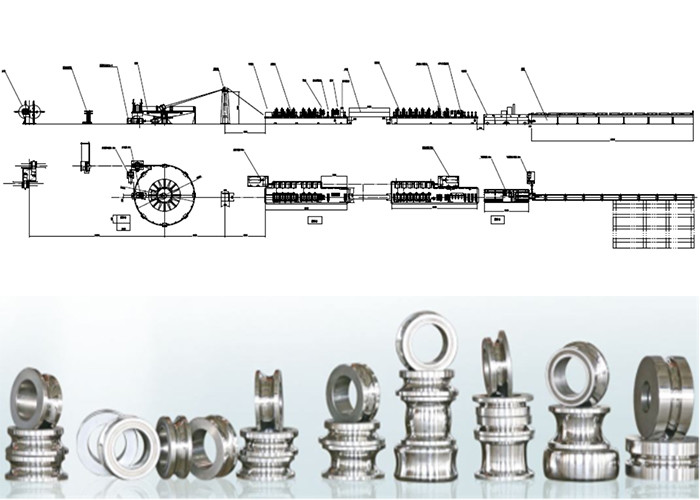 Carbon Steel Sheet Welded Tubes Pipe Welding Machine