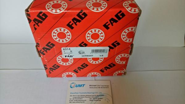 FAG Deep Groove Ball Bearing Chrome Steel For Indigital Controlled Lathe And