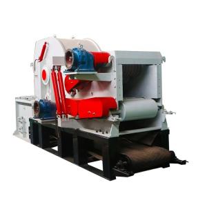 China 55KW Industrial Drum Wood Chipper GX216 30mm Wood Chips Making Machine factory
