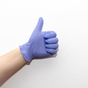China Disposable Surgical Nitrile Glove Biodegradable Bacterial Penetration Resistance factory