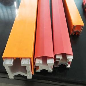 China Enclosed Conductor Crane Busbar System , 3 4 6 P PVC Housing Copper Buss Bars factory