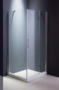 China 1-1.2mm Corner Shower Cabin With Sliding Door Aluminium Frame factory