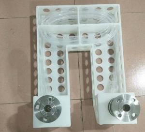 China Heavy Duty Immersion Heat Exchanger , PFA Heat Exchanger For Saltwater factory